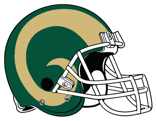 Colorado State Rams 1993-1994 Helmet Logo custom vinyl decal
